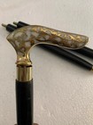 Vintage Style Brass Designer Handle Wooden Walking  Cane Antique Nautical Stick