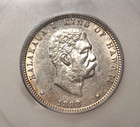 1883 Hawaii Quarter  25c  1 4 Dala Icg Au50 661201