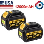 For Dewalt Dcb609-2 Dcb606 20v 60v Max Flexvolt 12 Ah Lithium Ion Battery