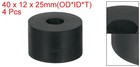 4pcs Thick Rubber Spacer  1-9 16 Inch Od X 9 16 Inch Id X 1 Inch Thickness