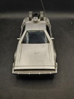 Vintage Jrl Back To The Future Ii 2 Radio Control Car Silver Delorean 1989 Works