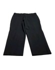 Mens Size 34 Black Fourmy Dress Pants Wool Blend Executive Work Professional