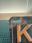 1956 Antique New Jersey License Plate With 56    Metal Tag 