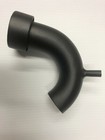 Chimera Black Short Ram Air Intake For 2017-2025 Kawasaki Z125 Pro - Ch-1073-blk