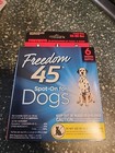 Freedom 45 Spot On Flea Tick Control For Large Dogs 33-66 Lbs - 12 Months Supply