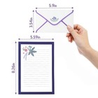 90pcs Stationary Paper And Envelopes Set  Writing Paper Stationery Set 10 Dif   