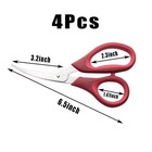 4 Pack Kitchen Seafood Scissors Stainless Steel Shears For Fish Crab