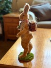 Bethany Lowe Velveteen Easter Rabbit 16    Maison De Vente Basket With Eggs 