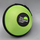 Green Pickleball Zip Bag Ball Stringer Holder Carrier Organizer Accessories Pod