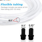 400gph Submersible Water Pump With 5 Ft Tubing  25w Durable Fountain Water Pump 