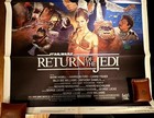 1983 Original Star Wars Return Of The Jedi Style B One Sheet Movie Poster 27x41