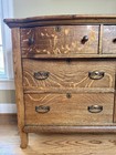 Antique Quartersawn Oak Bonnet Dresser