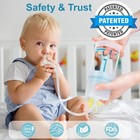 Patented Nasal Aspirator For Baby And Toddler  Hand Pump Nose Sucker With Rounde