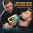 Men Hair Clipper T-blade Trimmer Hair Shaver Set Usb Rechargeable Electric Razor