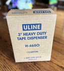 Uline Heavy Duty Tape Dispenser 3  Orange H-465o   New