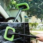 Windshield Cleaner Wand Microfiber Car Inside Window Cleaning Tool Anti Fog