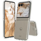 For Motorola Razr 2024  razr  Plus 2024 Phone Case Clear Acrylic Hybrid Cover