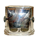 Vintage Chrome 2-slot Upright Toaster Art Deco Style Son Chief Series 680 Works