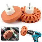 Decal Remover Eraser Wheel  Remove Car Decals  Adhesive Remover Slotted Rubber 
