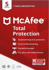 Mcafee Total Protection 5 Devices 1 Year Multidevice Mcafee Key Global