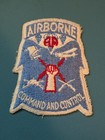 Korean War Army 82nd Airborne Command   Control Patch-cut Edge-snow Back-vintage