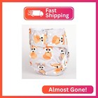 Sigzagor Teen Adult Cloth Diaper Nappy Reusable Washable For Disability Incontin