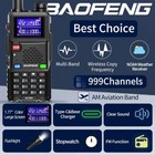 2 Pack Baofeng Ham Radio Long Range 10w Walkie Talkies Usb-c Rechargeable 999ch
