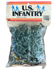 Tim Mee Pp Sealed Army Men Toy Soldier Plastic Us Infantry Figures Vtg 51 Pieces