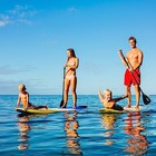Overmont Carbon Fiber Paddle Board Paddle  Adjustable 69 -85  Sup Paddle