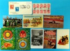 Mexico Postcard   Stamp Lot  Vintage Mexican Unique Postal Card Mixed Collection