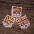 Buccaneers 50 Seasons Throwback Bucco Bruce Version Creamsicle Patch