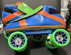 Riedell 395 Full Custom Colorlab Men   s Sz 8 W  Dims Plates And Vnla Wheels 