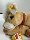 Vintage Steiff Cow Plush 3795 27 Laying Original Tags Made In Western Germany