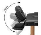 1pcs Massage Table Face Cradle  Black Face Cradle Massage Table Bed Face Crad   