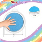 8 Colors 7  Large Ink Pads  Safe   Washable Stamp Pads For Kids  Multicolor 