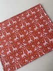 Cross Stitch Vinyl Front Christmas Project Bag  Bells  Baubles And Sleighs 