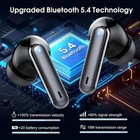 Wireless Earbuds  Bluetooth 5 4 Headphones In Ear With Stereo Deep Bass