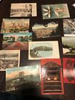 Lot Vintage Antique Postcards Some Stamped Egypt New York San Francisco