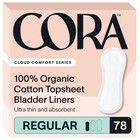 Organic Cotton Bladder Liners - Regular Scent  78 Count  Eco-friendly Protection