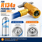 R1234a F Refrigerant Charge Hose Kit Auto Ac Refrigerant Can Hose With Gauge