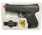 Set Of 2 Airsoft Spring Pistol 6 25  Ukrams P299af Black With Lazer