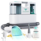 Cordless Carpet   Upholstery Cleaner - Portable  Lightweight  Deep Cleaning Tool