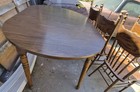 Located In Los Angeles    Vintage Dining  Set  table 4 Chairs