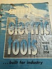 Vintage 1954 Stanley Electric Tools Catalog 12 Built For Industry Damaged