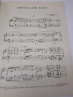 Alun Hoddinott Sonata For Piano Sheet Music Oxford University Press