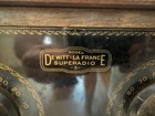 Dewitt-lafrance Superadio Model 5 1920s 20s Tube Radio Wood Wooden Box Cabinet