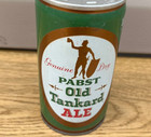 Pabst Old Tankard Ale Pull Top Beer Can Pabst Brewing Co  Green Can Golden Man