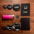 Kermit   Vincent Price Vampires 2 25in Pin   70s Campy Horror Muppets