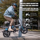 Askgo Electric Bike For Adults  48v 15ah Removable Battery  25mph 35miles Commut
