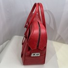 Samsonite Red Silhouette Travel Tote Bage Carry On Luggage Overnite Vintage 70s
